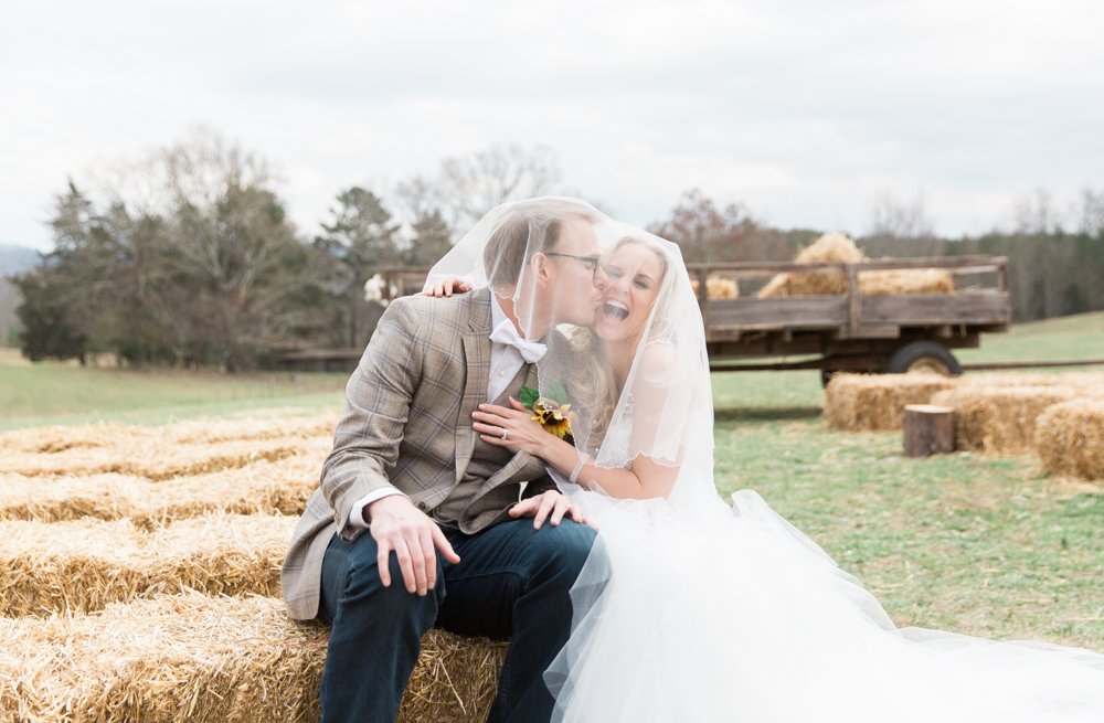 Farm wedding in Georgia